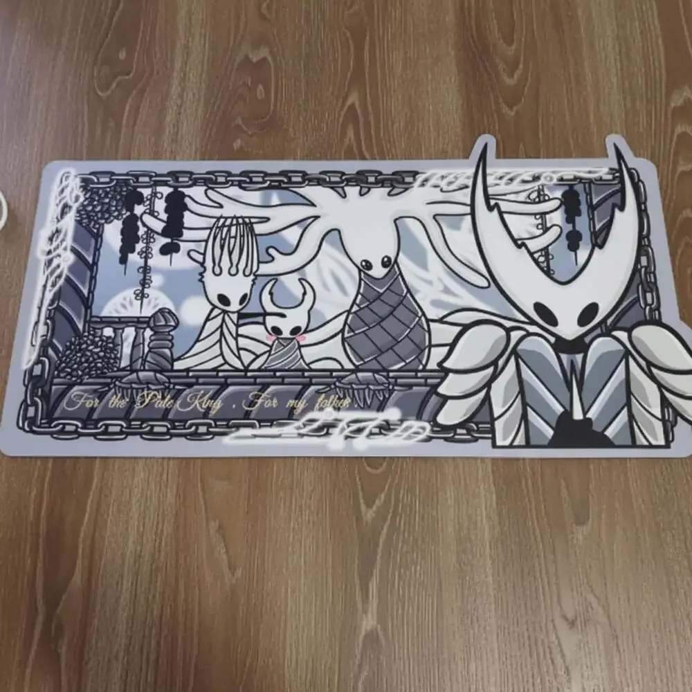 Hollow Knight Leather Desk Mat | Pale King Pure Vessel Mouse Pad | Gamer Gift